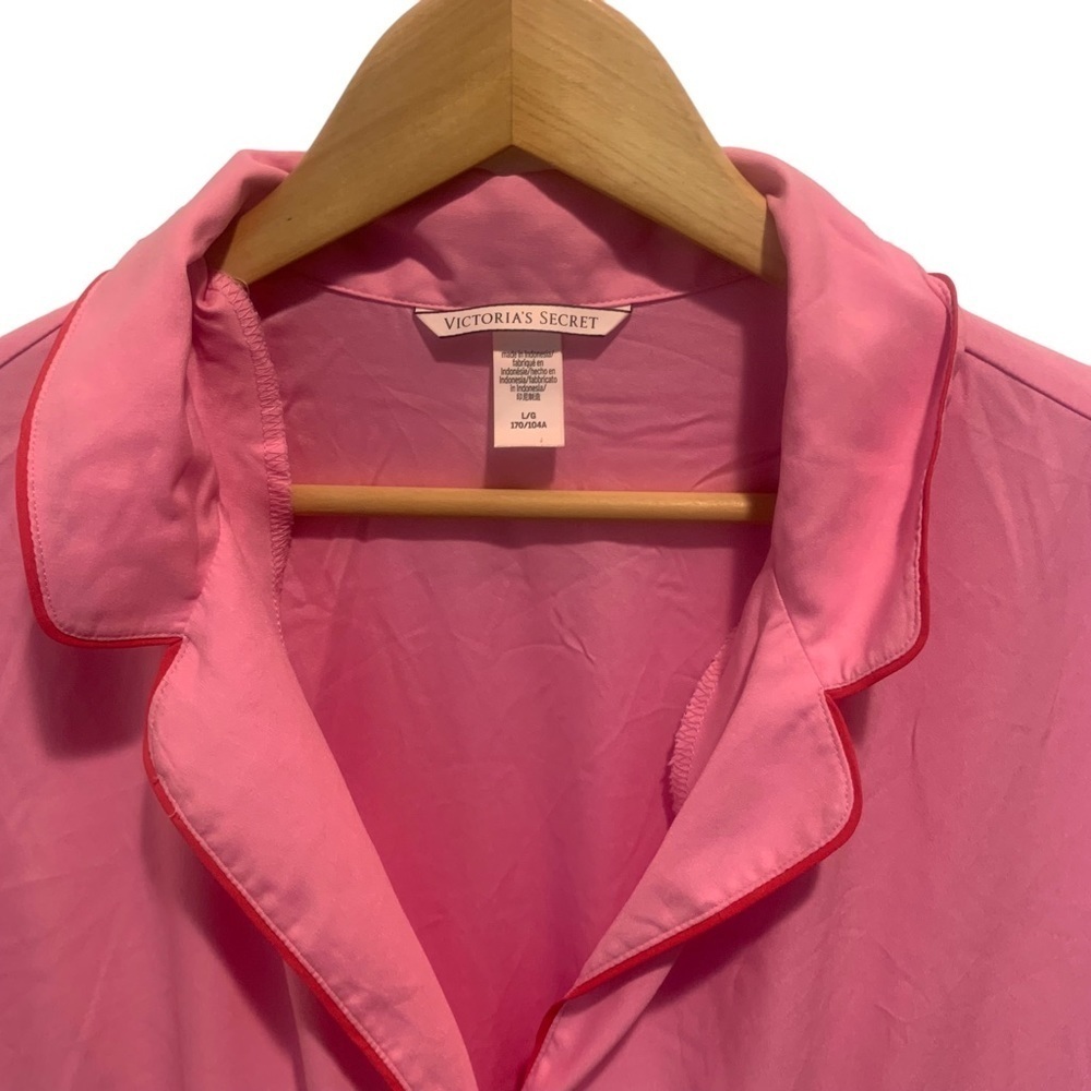 Victoria Secret Satin Ruffle Romper Size Large - Picture 4 of 5